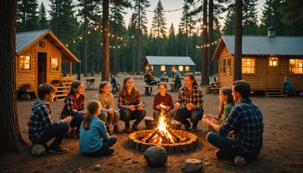 Club enfants animations camping familial