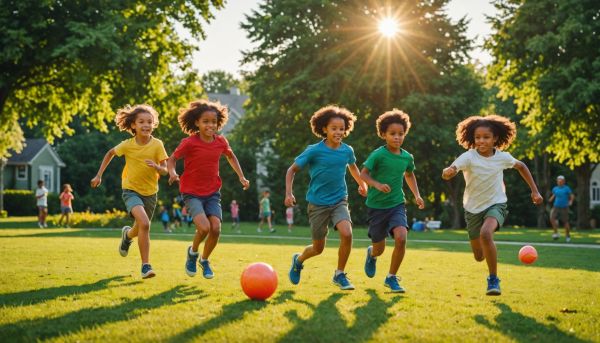 Jeux exterieurs enfants plein air