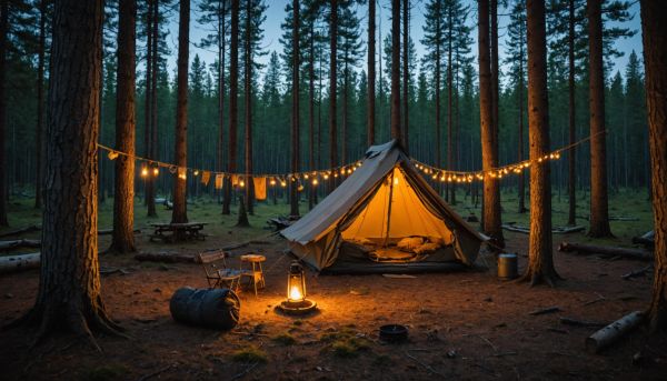 Lanternes solaires rechargeables camping nomade