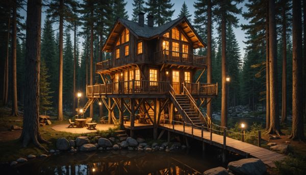 Nuit insolite cabane dans les arbres
