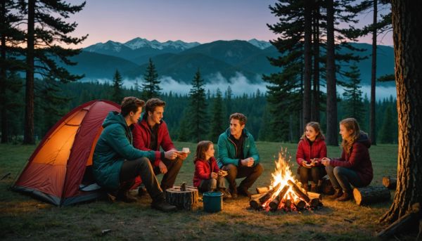 Sejours ludiques parents enfants camping