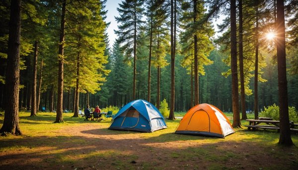 Les meilleurs campings économiques près des parcs naturels français