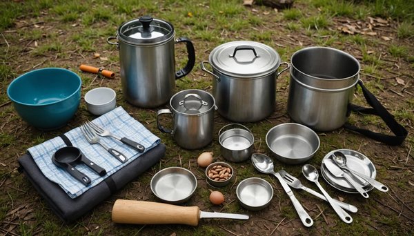 Les indispensables pour un kit de cuisine pratique lors de vos aventures en camping