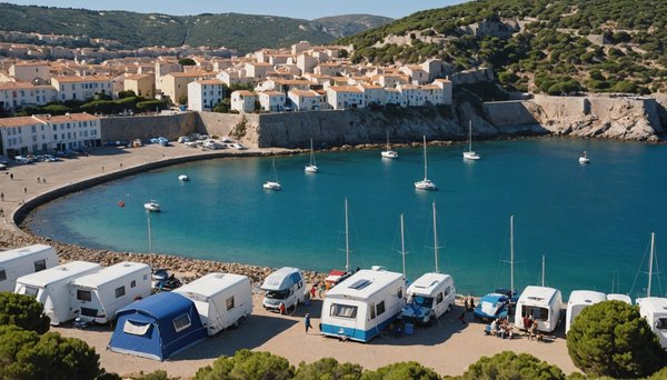 Campings avec vue sur mer autour de port vendres