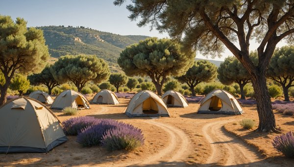 Camping dans l'intérieur du var : la provence authentique à portée de tente
